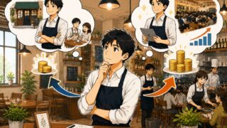 個人飲食店の年商目標はいくらが適正？年商1,000万円で十分な人、そうでない人 